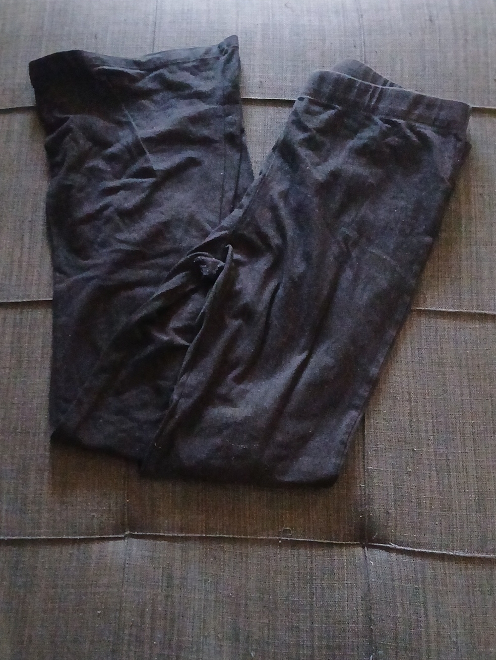 Active USA Black Women's Leggings with Elastic Waist